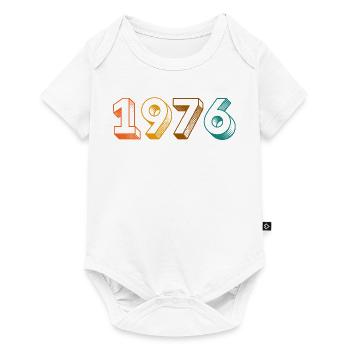 millésime 1976 - Body à manches courtes Premium Bébé - blanc - Devant
