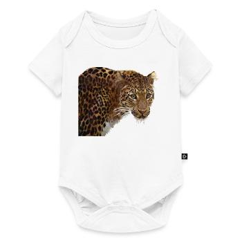 Leopard - Baby Premium short-sleeve bodysuit - white - Front