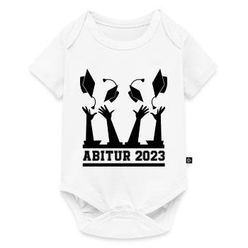 Abitur 2023 - Baby Premium Kurzarmbody - Weiß - Vorne