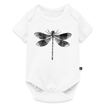 Dragonfly Small Dragonfly Insects Illustration - Baby Premium short-sleeve bodysuit - white - Front
