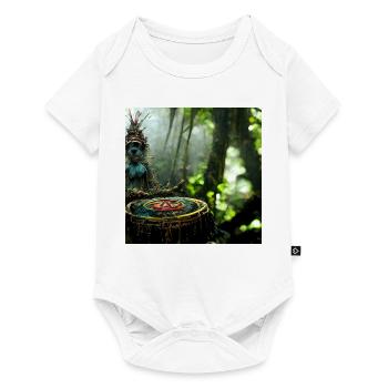 Schameneim Jungle - Baby Premium short-sleeve bodysuit - white - Front