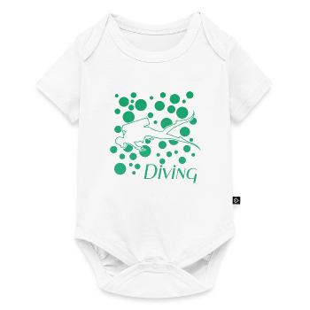 Scuba diving - Baby Premium Kurzarmbody - Weiß - Vorne