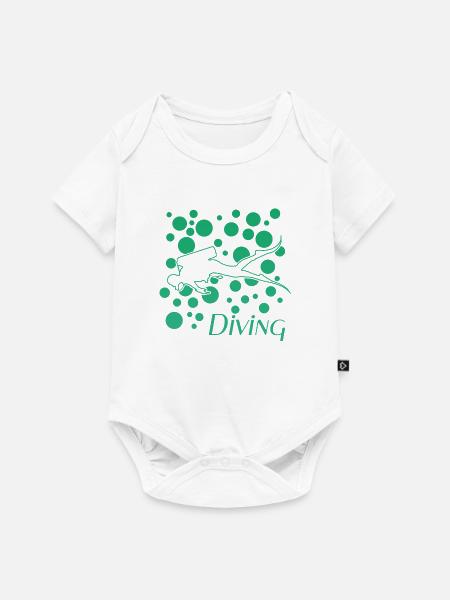 Scuba diving - Baby Premium Kurzarmbody - Weiß