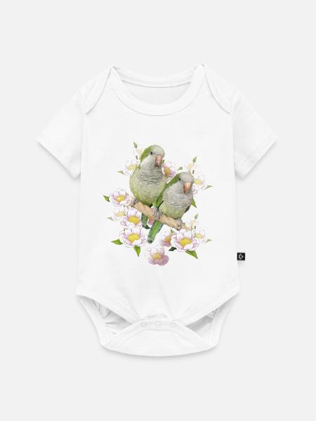 Argentinischer Sittich - Baby Premium Kurzarmbody - Weiß