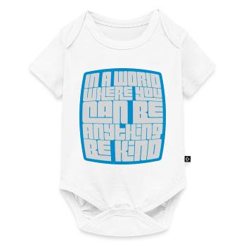 you can be kind - Baby Premium short-sleeve bodysuit - white - Front