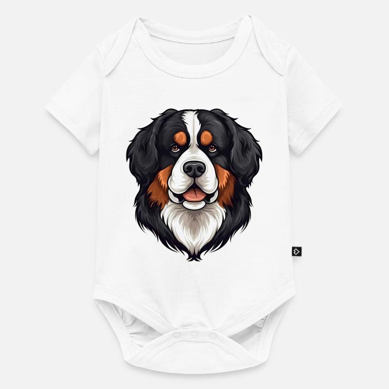 Bouvier bernois - Body à manches courtes Premium Bébé - blanc