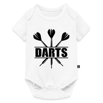 darts - Baby Premium short-sleeve bodysuit - white - Front