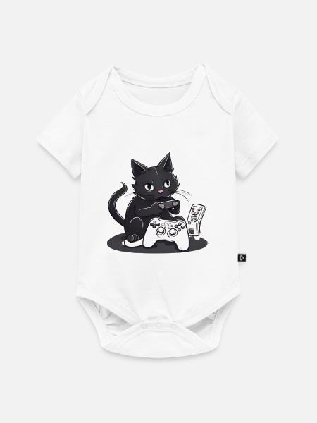 Spieler-Chat - Baby Premium Kurzarmbody - Weiß