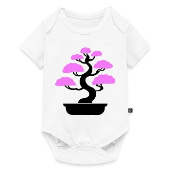 Bonsai Tree Tree - Baby Premium short-sleeve bodysuit - white - Front