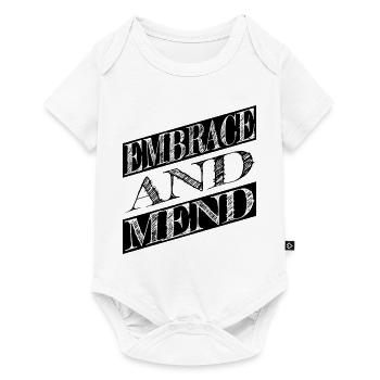 Idée de cadeau d’anniversaire de relations de soutien - Body à manches courtes Premium Bébé - blanc - Devant
