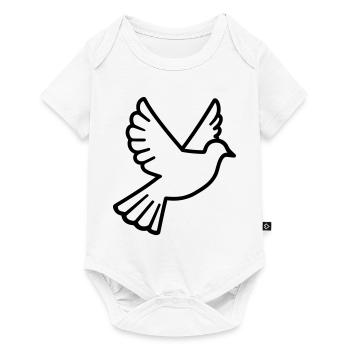 Dove - Baby Premium short-sleeve bodysuit - white - Front