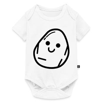 potato - Baby Premium short-sleeve bodysuit - white - Front