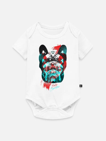 Bully Superstar - Baby Premium Kurzarmbody - Weiß