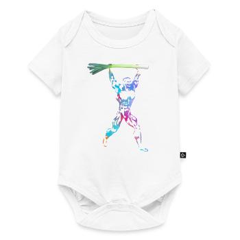 Lauch Jerk - Baby Premium Kurzarmbody - Weiß - Vorne