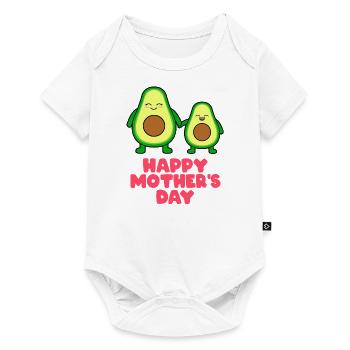 Happy Mother's day Avocados - Baby Premium short-sleeve bodysuit - white - Front