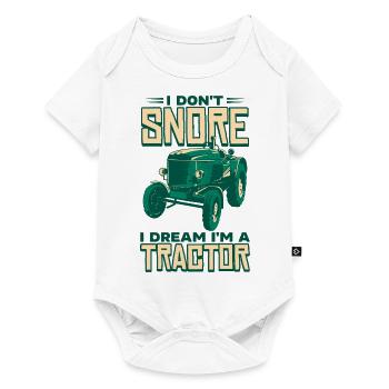 Farm Farming Farmer - Baby Premium short-sleeve bodysuit - white - Front