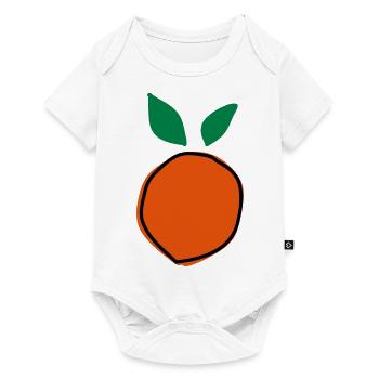 Apricot fruit2 c3 - Baby Premium short-sleeve bodysuit - white - Front