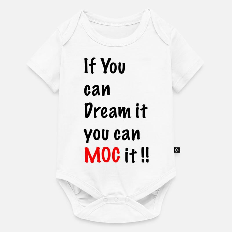 MOC MOC - Body à manches courtes Premium Bébé - blanc