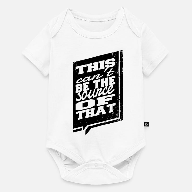 Programmation, Informaticien, Humour, Informatique - Body à manches courtes Premium Bébé - blanc