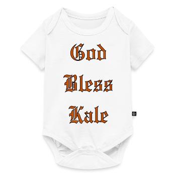 GodBlessKale - Baby Premium short-sleeve bodysuit - white - Front