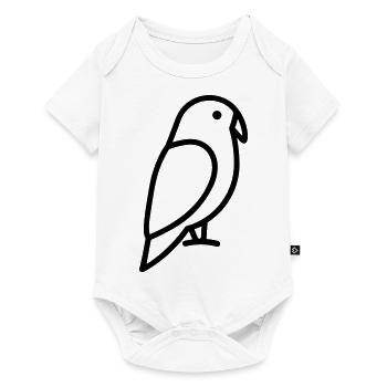 parrot - Baby Premium short-sleeve bodysuit - white - Front