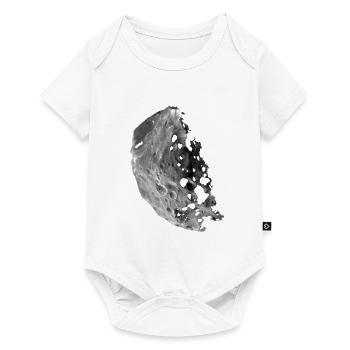 astéroïde - Body à manches courtes Premium Bébé - blanc - Devant