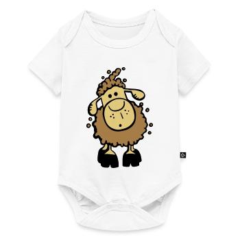 Cute Sheep - Baby Premium short-sleeve bodysuit - white - Front