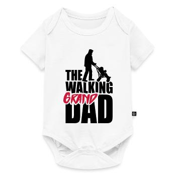 The walking (grand) dad - grandad - Body à manches courtes Premium Bébé - blanc - Devant