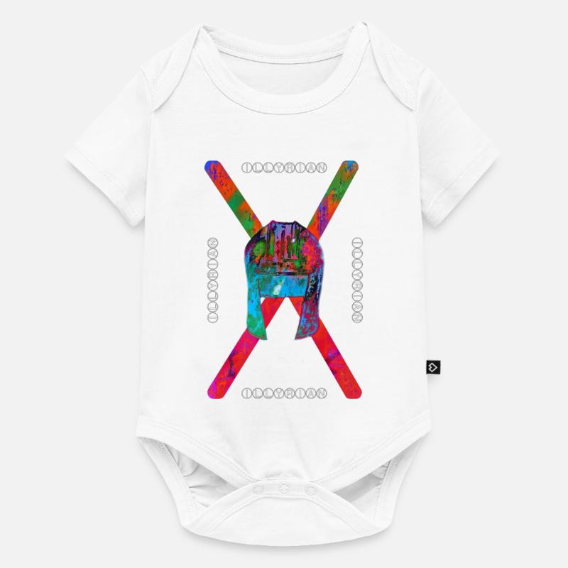 Illyrian 🇦🇱 - Baby Premium short-sleeve bodysuit - white