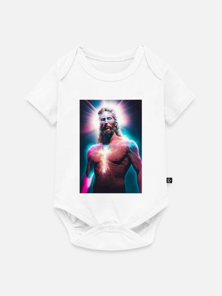 GOTT 02 - Baby Premium Kurzarmbody - Weiß