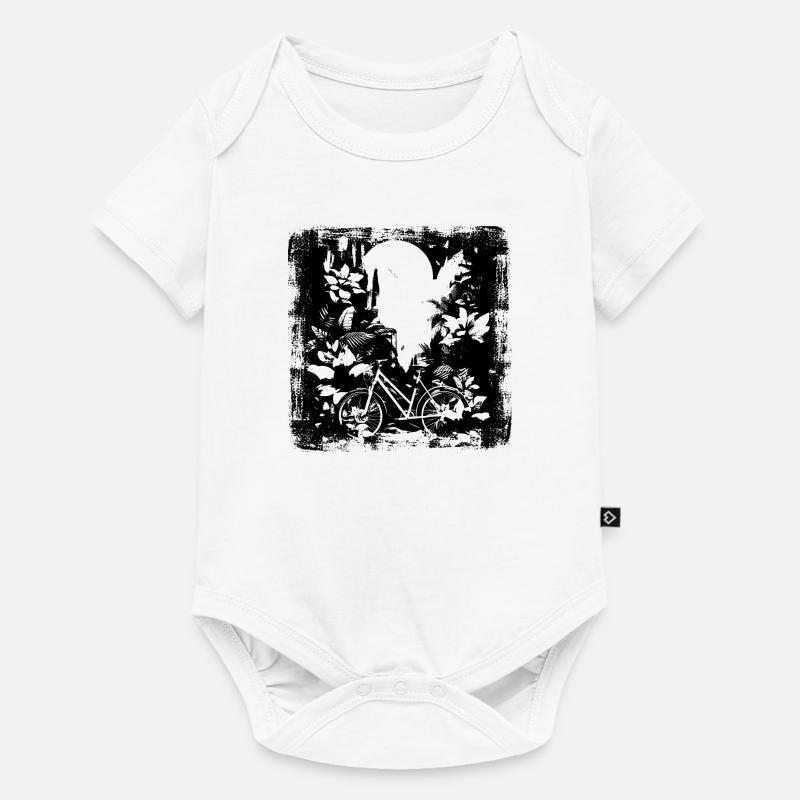 Croquis de VTT - Body à manches courtes Premium Bébé - blanc