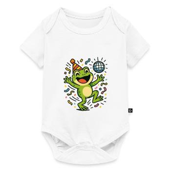 Party Frog - Baby Premium short-sleeve bodysuit - white - Front