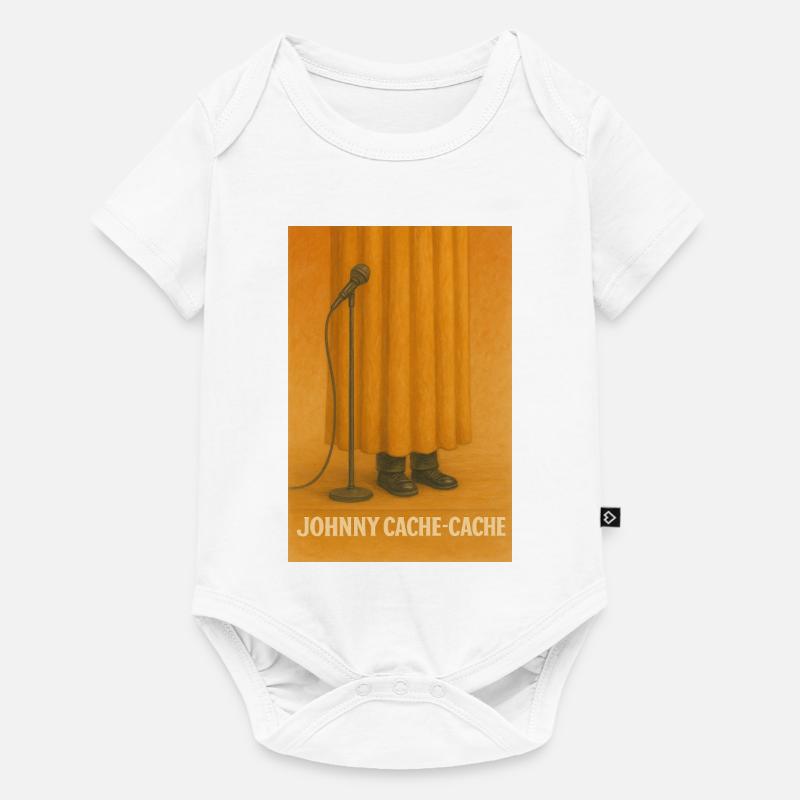Johnny Cache-Cache - Body à manches courtes Premium Bébé - blanc