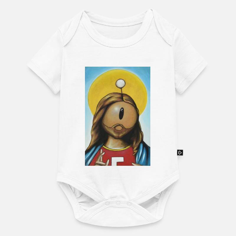 botsus - Body à manches courtes Premium Bébé - blanc