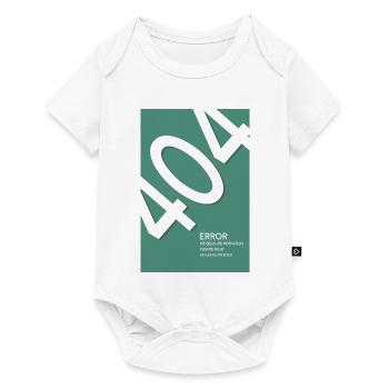 Erreur 404 Motivation introuvable - Body à manches courtes Premium Bébé - blanc - Devant