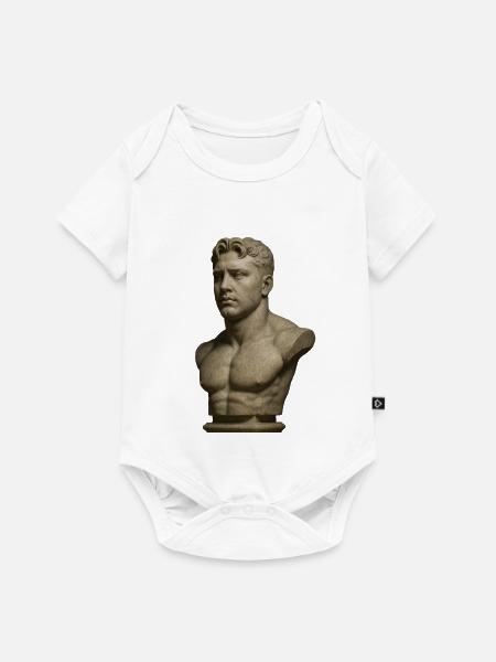 Statue - Baby Premium Kurzarmbody - Weiß