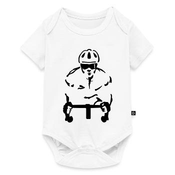 Racer - Baby Premium short-sleeve bodysuit - white - Front