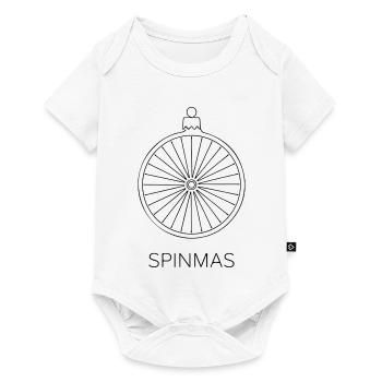 Spinmas Wheel Ornament - Baby Premium short-sleeve bodysuit - white - Front