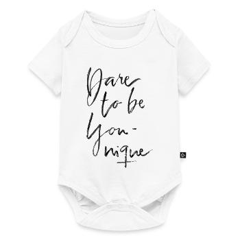 Ose être unique - Body à manches courtes Premium Bébé - blanc - Devant