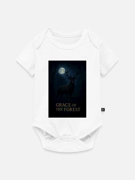 Gnade des Waldes - Baby Premium Kurzarmbody - Weiß