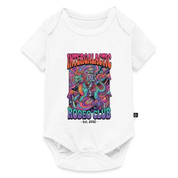 Journey to Planet Groove - Baby Premium short-sleeve bodysuit - white - Front