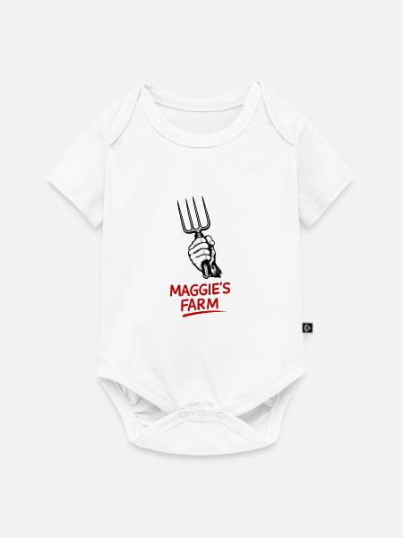 Maggie’s Farm Pitchfork - Baby Premium Kurzarmbody - Weiß