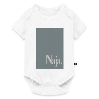 Typography Poster Well. - Baby Premium short-sleeve bodysuit - white - Front