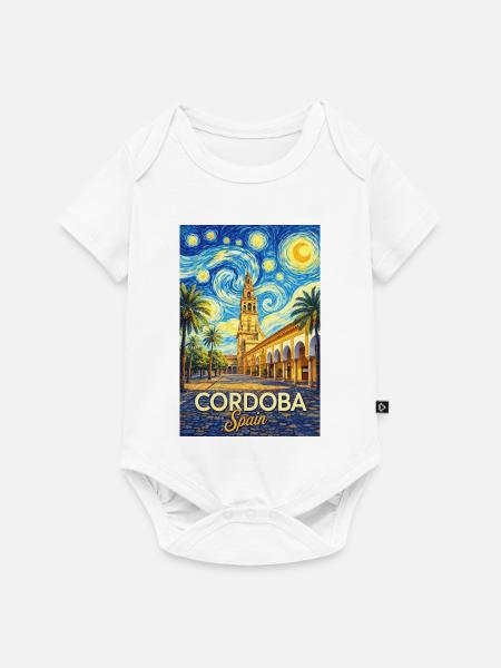 Cordoba Spain - Baby Premium Kurzarmbody - Weiß