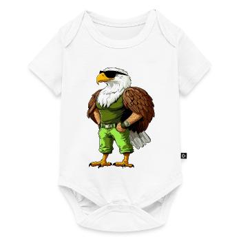 Aigle Cool - Body à manches courtes Premium Bébé - blanc - Devant