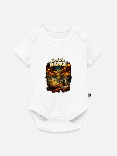 Lost In Hanoi - Baby Premium Kurzarmbody - Weiß