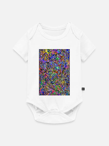 cenghj - Baby Premium Kurzarmbody - Weiß