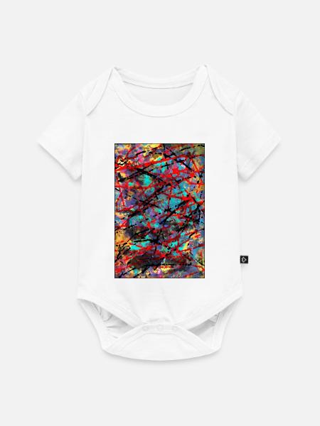 krujgushj - Baby Premium Kurzarmbody - Weiß