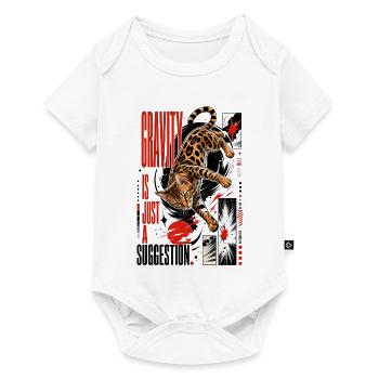 Gravity is Just a Suggestion – Weightless Bengal - Baby Premium short-sleeve bodysuit - white - Front