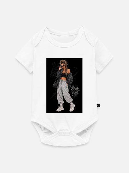 Women - Baby Premium Kurzarmbody - Weiß